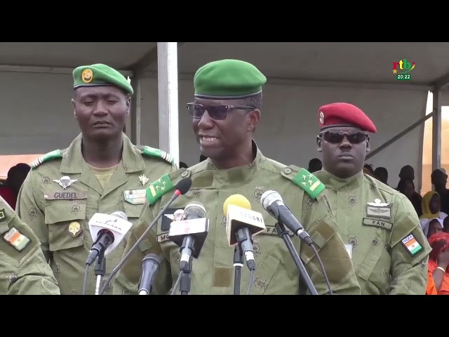 ⁣Actualités AES : cérémonie de triomphe pour plus de 200 jeunes officiers nigériens prêts à servir