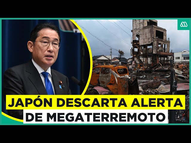 ⁣Megaterremoto en Japón: Descartan alerta del posible sismo de gran magnitud