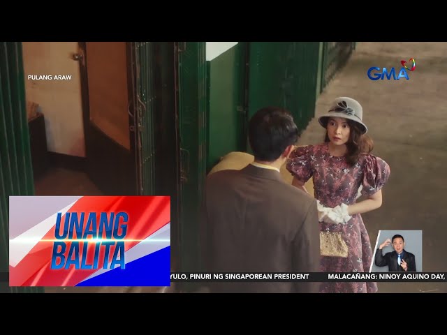 ⁣Adelina dela Cruz at Hiroshi Tanaka ng "Pulang Araw," kilig ang hatid sa fans | Unang Bali