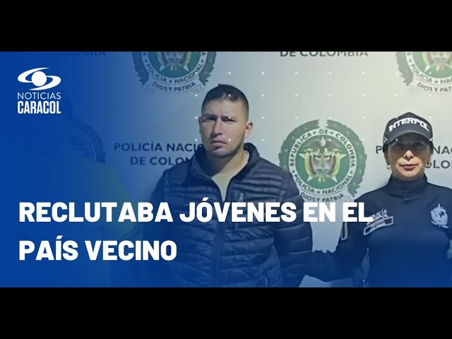 ⁣Alias Wilmer, peligroso cabecilla de las disidencias de las FARC, cayó en ecuador