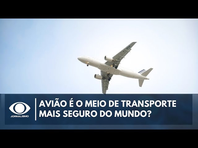 Avião é o meio de transporte mais seguro do mundo? Especialista explica | Band em Alta