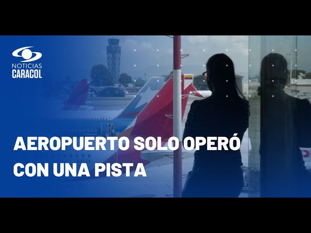 ⁣Vuelos retrasados y demoras en aeropuerto El Dorado tras incidente con aeronave