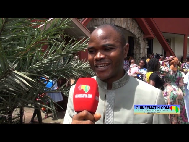 ⁣ Alphonse Tamba Ouendouno : "nous devons être au service de nos frères comme la Sainte Marie&