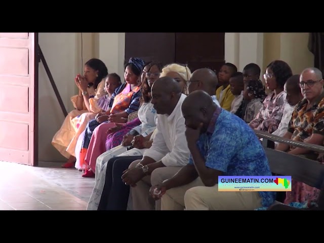 ⁣Cathédrale Sainte Marie de Conakry : les fidèles catholiques célèbrent l'Assomption