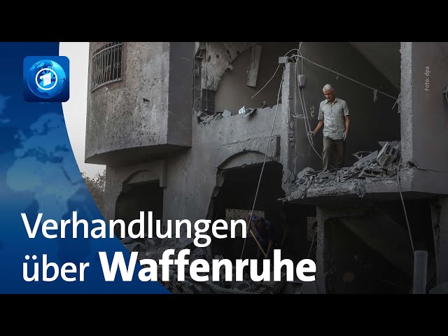 Krieg in Nahost: So laufen die Verhandlungen über eine Waffenruhe