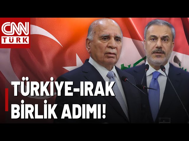 Tarihi Adım! Türkiye-Irak Mutabakat Zaptını İmzaladı! Terörle Ortak Mücadele Mesajı!