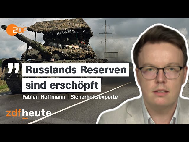 Wird in Kursk der Krieg entschieden? Sicherheitsexperte skeptisch | ZDFheute Live