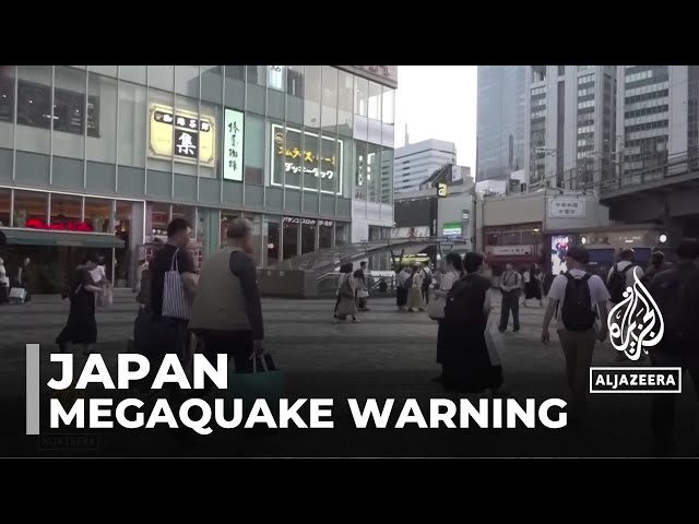 ⁣Earthquakes in Japan: Authorities lift megaquake warning