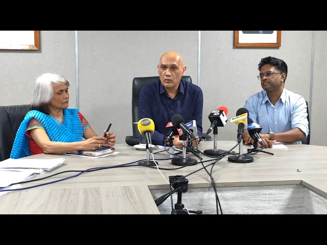 Conférence de presse du Ministre de la Santé,Kailesh Jagutpal sur le Mpox