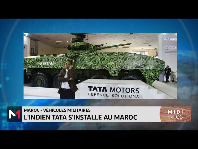 ⁣Maroc-Véhicules militaires: l´indien Tata s´installe au Maroc