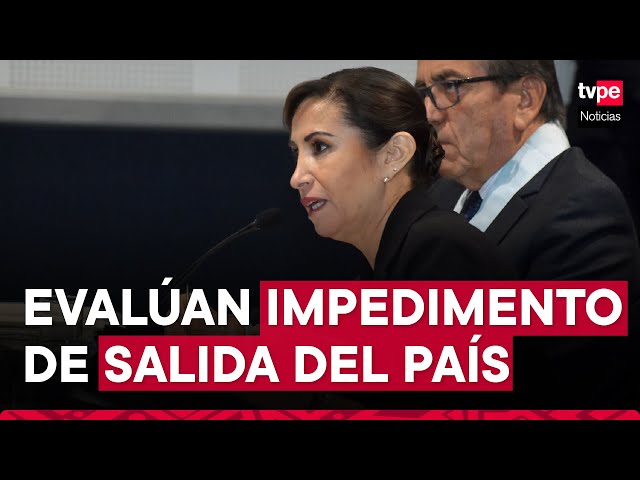 Patricia Benavides: PJ evalúa hoy impedimento de salida del país de exfiscal de la nación