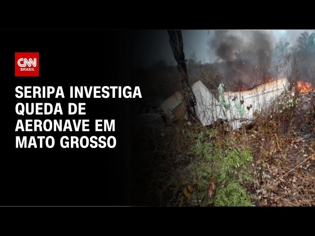 ⁣Seripa investiga queda de aeronave em Mato Grosso | LIVE CNN