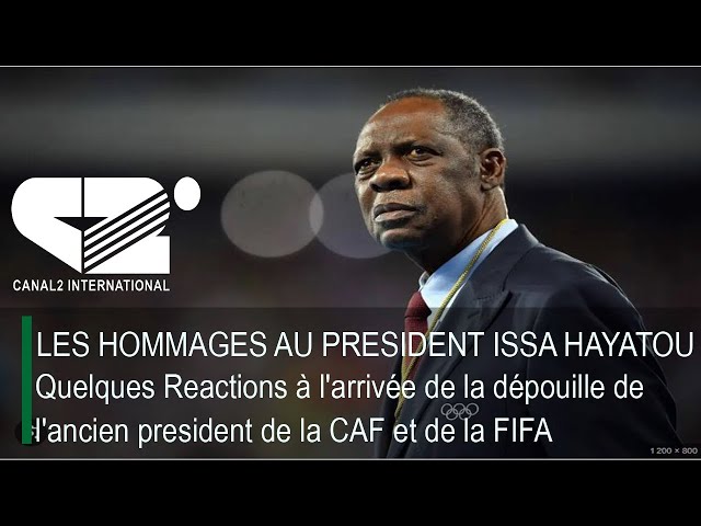 ⁣LES HOMMAGES AU PRESIDENT ISSA HAYATOU