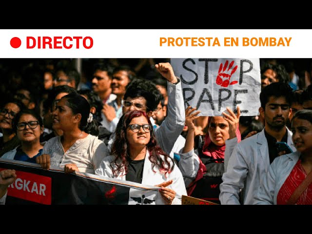 INDIA  EN DIRECTO: PROTESTAS en NUEVA DELHI por la VIOLACIÓN y ASESINATO de una DOCTORA | RTVE