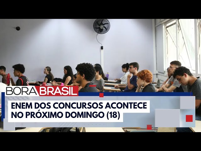 Enem dos concursos: prova acontece no próximo domingo (18) | Bora Brasil