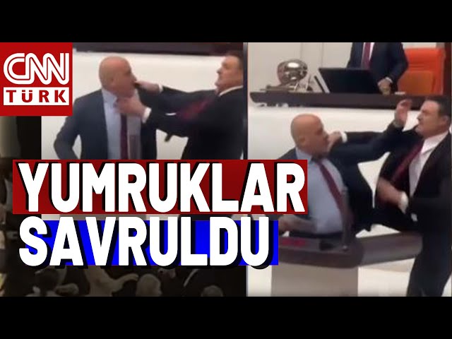 "Sizde Haysiyet Yok" Dedi, Yumruklar Havada Uçuştu! 3. Kez Oturuma Ara Verildi!