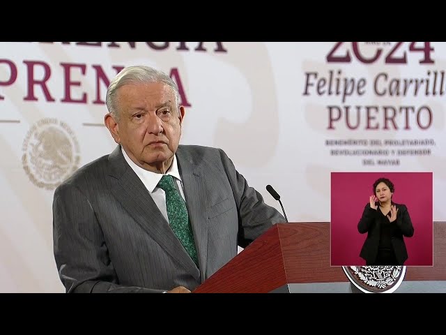 ⁣López Obrador considera acertado que la FGR atrajera el caso de Héctor Melesio Cuén | La Mañanera