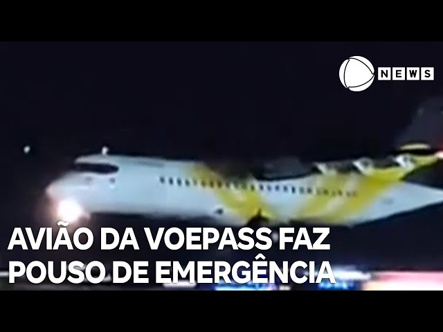 Avião da Voepass faz pouso de emergência em Minas Gerais