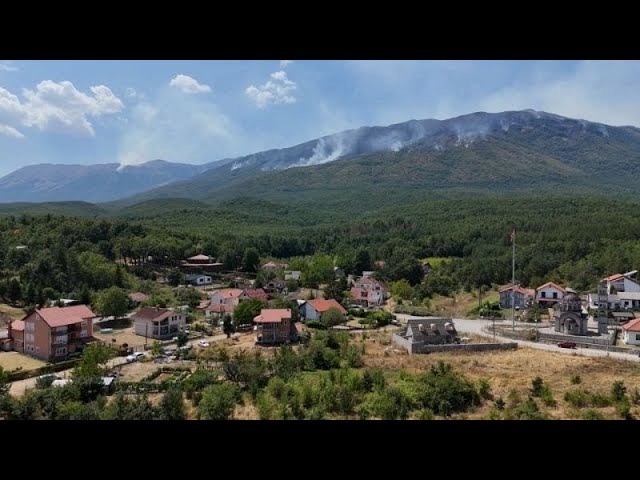 Des grenades de la Première guerre mondiale freinent les pompiers en Macédoine du Nord