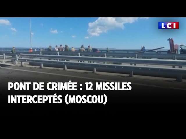 Pont de Crimée : 12 missiles interceptés (Moscou)