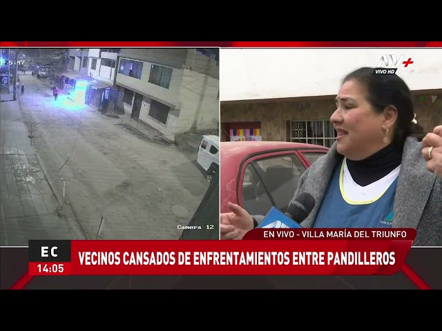 VMT: Vecinos cansados de enfrentamientos entre pandilleros