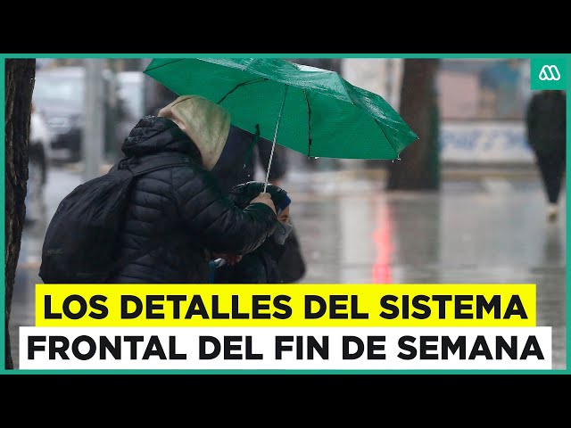 ⁣Frío, chubascos y tormentas eléctricas: Así es el pronóstico del tiempo para el fin de semana