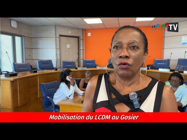 ⁣Mobilisation du LCDM au Gosier