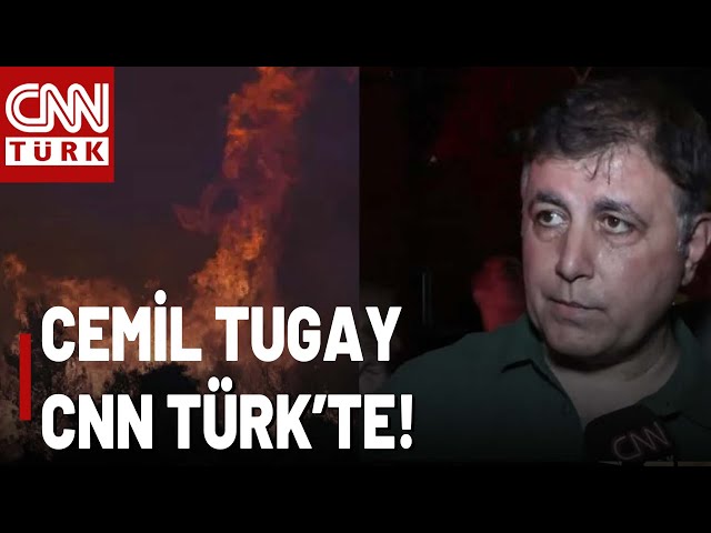 ⁣Büyük Yangın Sürüyor! İzmir Büyükşehir Belediye Başkanı Cemil Tugay CNN TÜRK'e Konuştu!