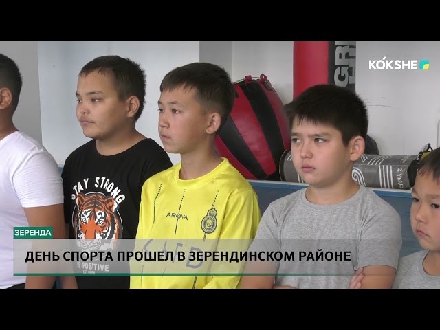 ⁣День спорта прошел в Зерендинском районе