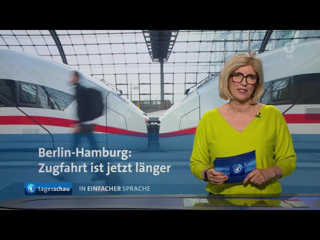 tagesschau in Einfacher Sprache 19:00 Uhr, 16.08.2024