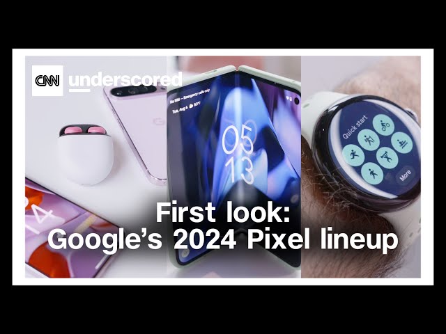 ⁣First look at Google’s 2024 Pixel lineup