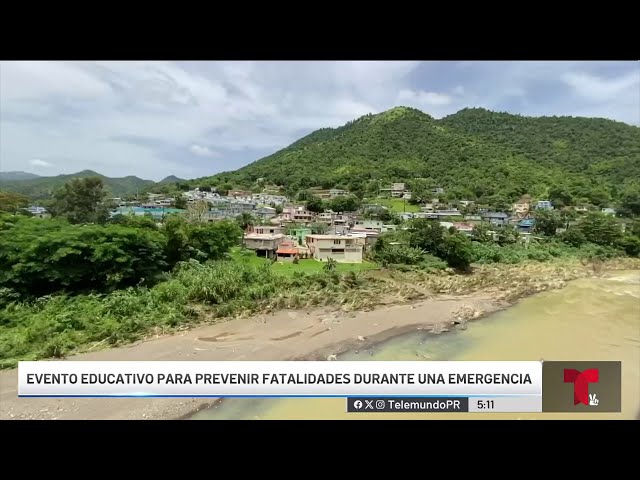 ⁣Orientan para prevenir fatalidades durante eventos atmosféricos