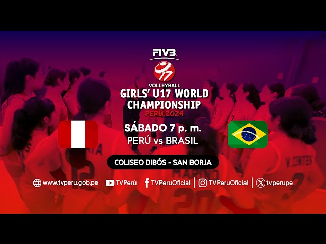 Mundial de Vóley Femenino Sub-17 (17/08/2024) Promo | TVPerú