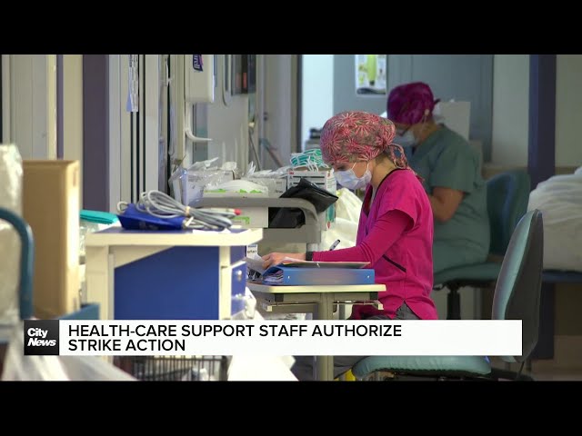 Health-care support staff authorize strike action