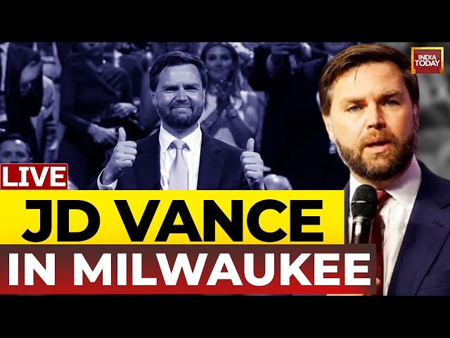 JD Vance LIVE | Republican Vice-President Candidate Vance Delivers Remarks On Crime In Milwaukee