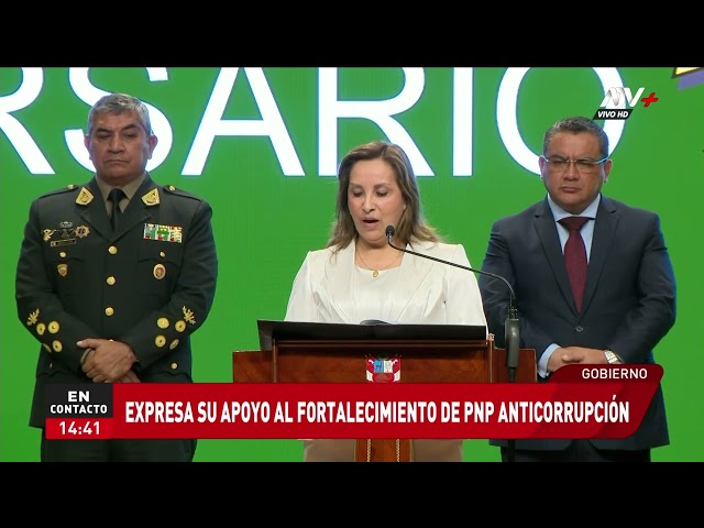 Gobierno expresa su apoyo al fortalecimiento de policía anticorrupción