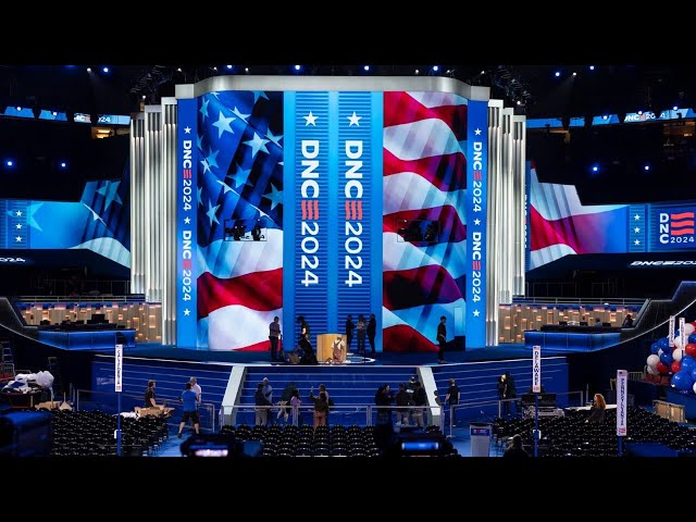 Final preparations underway for the Democratic National Convention