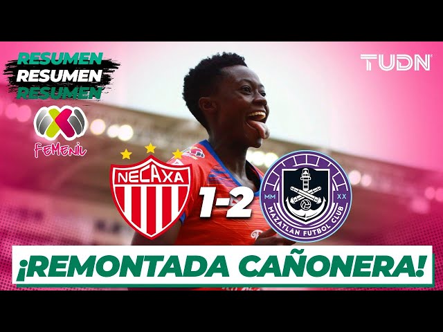 Resumen y goles | Necaxa 1-2 Mazatlán | Liga Mx Femenil AP2024-J5 | TUDN