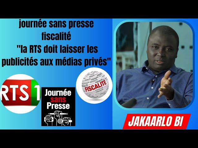 ⁣Bamba FALL "la RTS doit laisser les publicités aux médias privés"