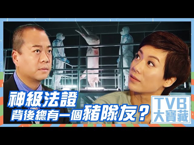 ⁣TVB大寶藏｜神級法證背後總有一個豬隊友？