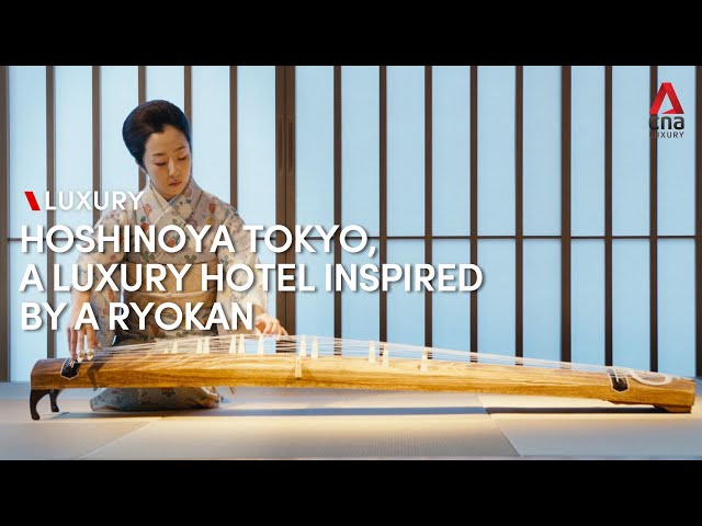 ⁣What is it like to stay in Hoshinoya Tokyo, a luxury hotel inspired by a ryokan