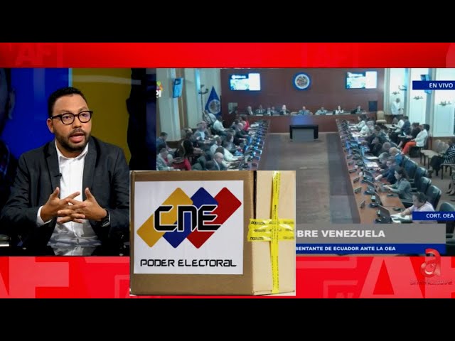 ⁣OEA condenó el fraude en Venezuela y pide al CNE publicar actas desglosadas de las elecciones