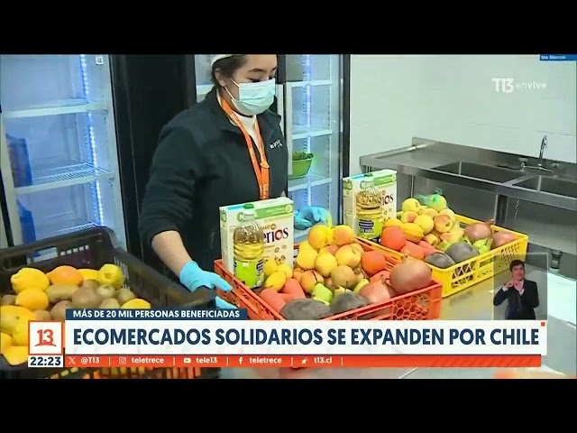 Más de 20 mil personas beneficiadas: EcoMercados solidarios se expanden por Chile