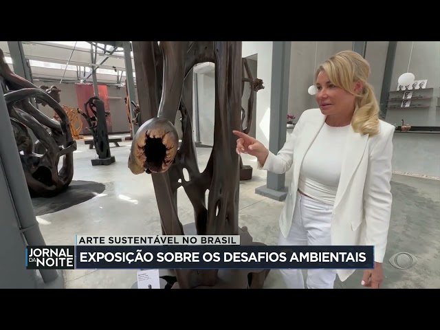 Arte sustentável no Brasil: exposição sobre os desafios ambientais