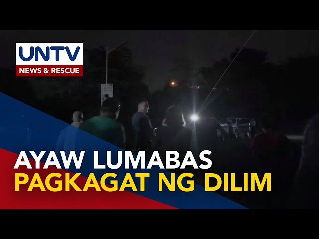 ⁣Ilang residente sa Rizal, problema ang madidilim na kalsada; Handog na solar lights, ikinatuwa