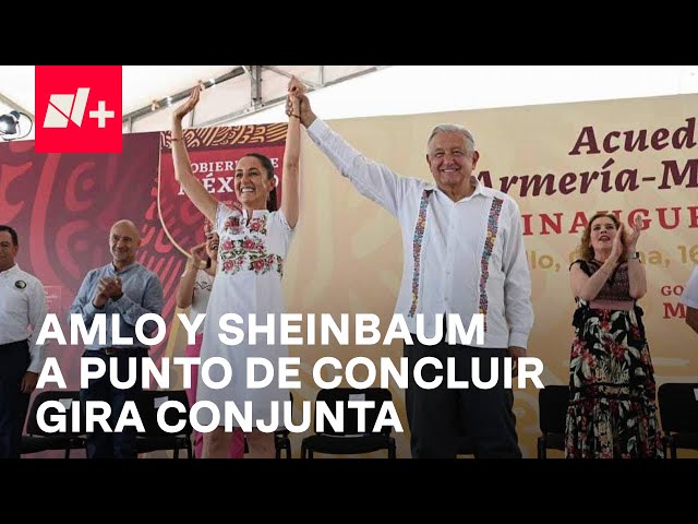 ⁣¿Concluye gira conjunta de López Obrador y Sheinbaum? - En Punto