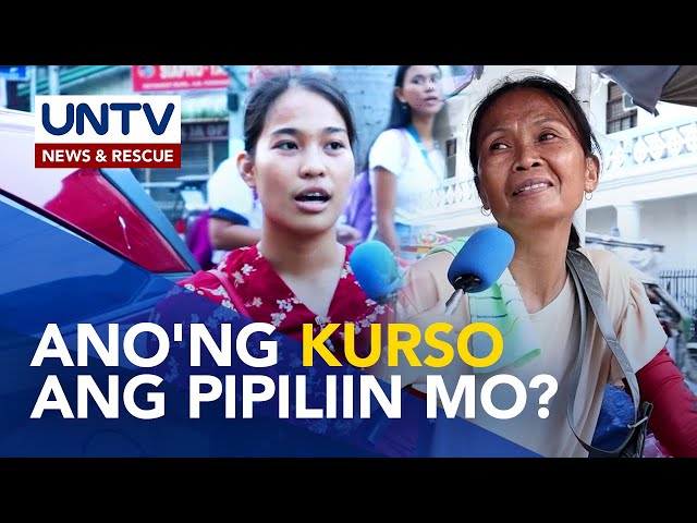 ⁣Kung makakapag-aral kang muli, ano’ng kurso ang pipiliin mo at bakit? | Viewpoint