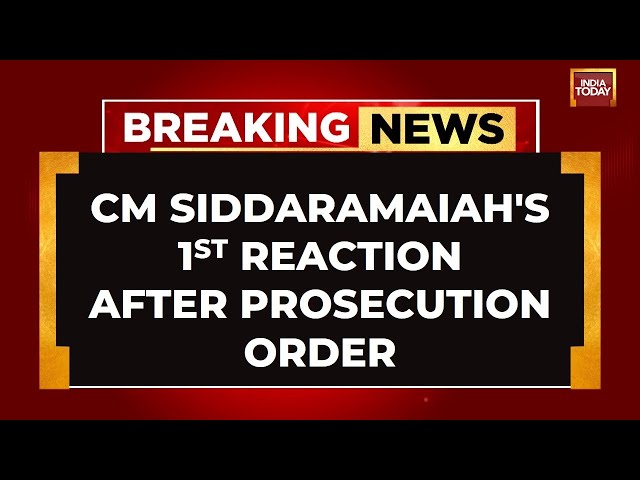 ⁣'High Command & All MLAs Are With Me' Says Karnataka CM Siddaramaiah Amid Prosecution 