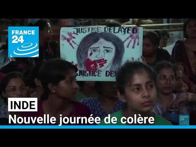 ⁣Inde : manifestations et grève nationale des médecins après le viol et le meurtre d'une interne