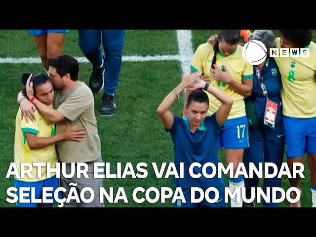 Arthur Elias vai comandar o Brasil na 1ª Copa do Mundo Feminina no Brasil